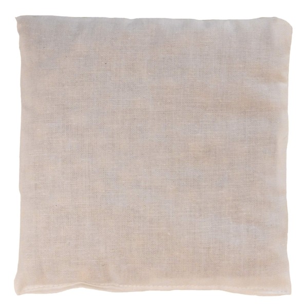 St. John's Seed Cushion 12 x 12 cm - Organic Fabric Natural - Heat Cushion and Cold Cushion - Grain Cushion