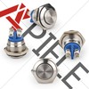 APIELE 16mm Momentary Push Button Switch High Round Cap Waterproof
