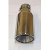 YUNG YI UNIVERSAL FIT ROUND 3-1/4" STAINLESS EXHAUST MUFFLER TIP