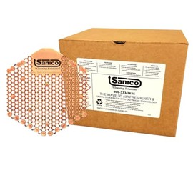 Sanico Mango 10 Pack 30-Day Urinal Deodorizer Screen w/Enzymatic Technology