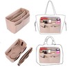 SUQ Handbag Organiser Insert Shaper, 2 in1 Bag Insert with