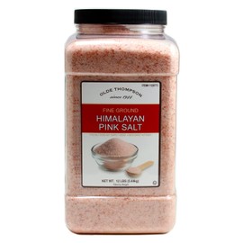 Olde Thompson Fine Ground 12lbs Bulk Must have Kitchen Essential Pantry Necessity Great for Seasoning Fish Poultry and Meat Perfect for Cooking and Grilling, Himalayan Pink Salt, 192 Ounce