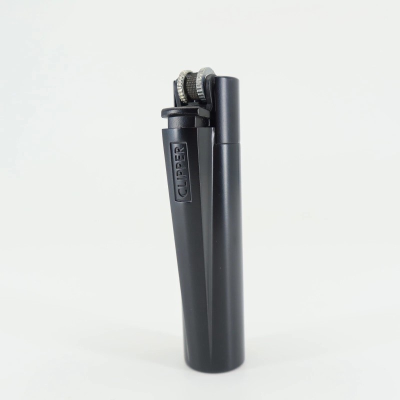 Clipper NEW CLIPPER Metal Lighter Matt Matte Black Gift Box