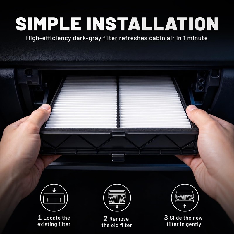 Trailspire Cabin Air Filter for Mazda 3 (2019-2025), CX-30 (2020-2025),