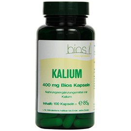 Bios Potassium 400 mg 100 Capsules Pack of 1 x 85 g
