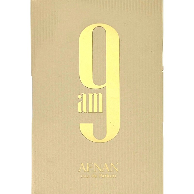 AFNAN 9AM EAU DE PARFUM VIAL SPRAY UNISEX 0.09 Oz