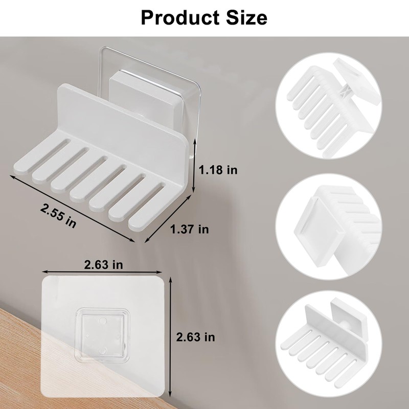 Zebrabox 2 Packs Watch Band Holder Organizer, Wall Mount Smartwatch