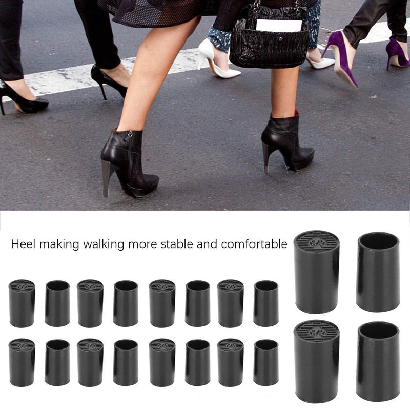 Protege Talon 10 Pairs, High Heel Protectors, 3 Different Sizes,