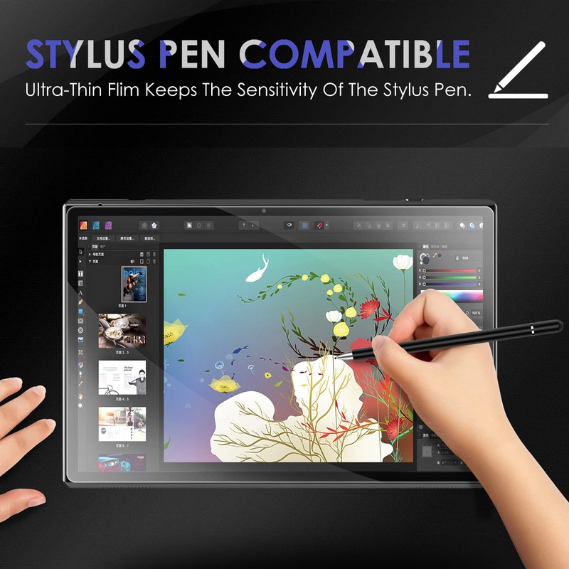 [2 Pack] KATUMO Universal 10 inch Tablet Screen Protector [9.29