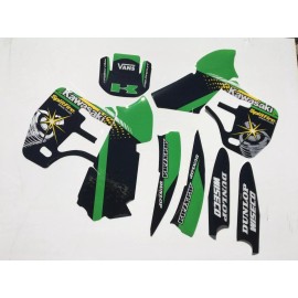 Kawasaki Graphic Kit KX500 1998 1999 2000 2001 2002 2003 2004 2005 2006