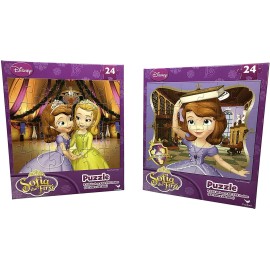 Cardinal Set of 2 Sofia The First Puzzles