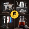 Bean Envy Pour Over Coffee Kettle - 40 oz, Stainless