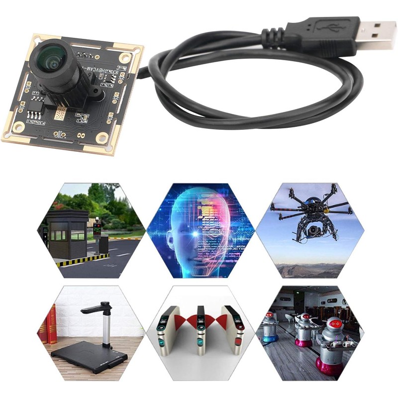USB Camera Module 1MP Pixel OV9732 Light-sensitive Chip USB2.0 Camera