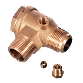 Check Valve 3/4 x 3/4 (26 mm x 26 mm) Air Compressor Brass Valve Connector Tool Air Compressor for Connecting