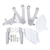 TCMT Front Driver FootPegs Footrest Bracket Fit For Honda CBR