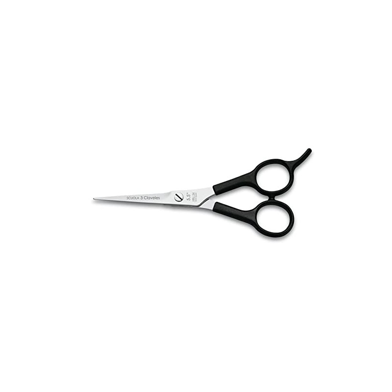 3 Claveles Relax Cutting Scissors for Hairdressers with Finger Rests