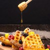 Ucheom Wooden Honey Dipper Sticks, 3Pcs Mini Honey Spoon for