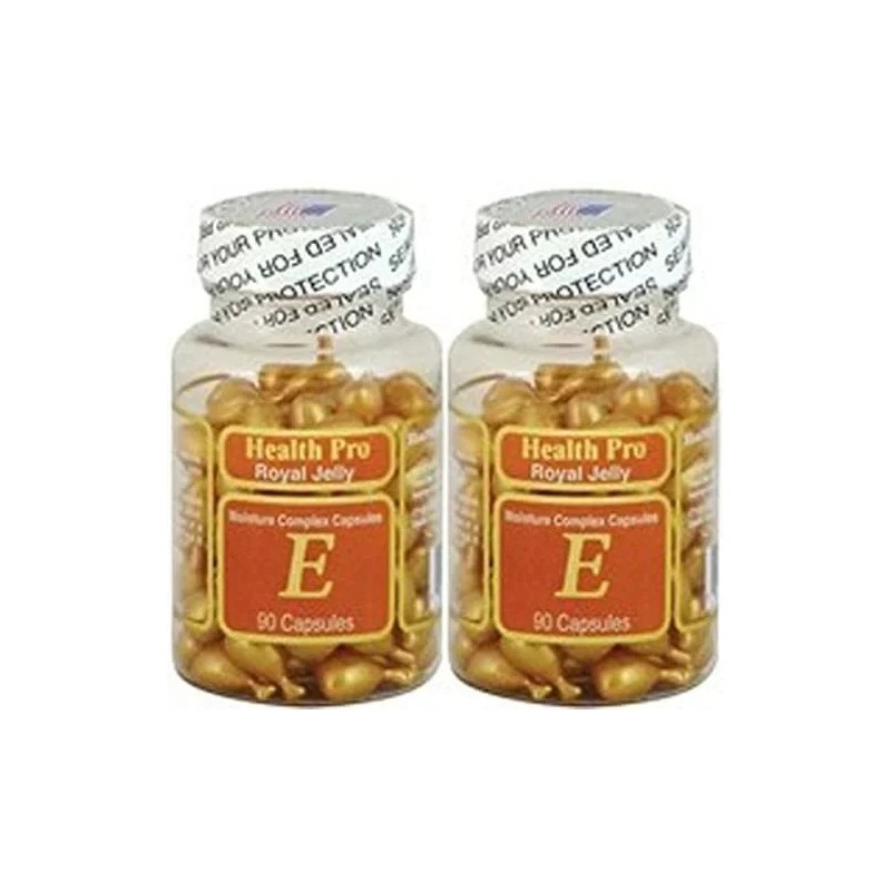 health pro 2 PACK VITAMIN E SKIN OIL ROYAL JELLY/