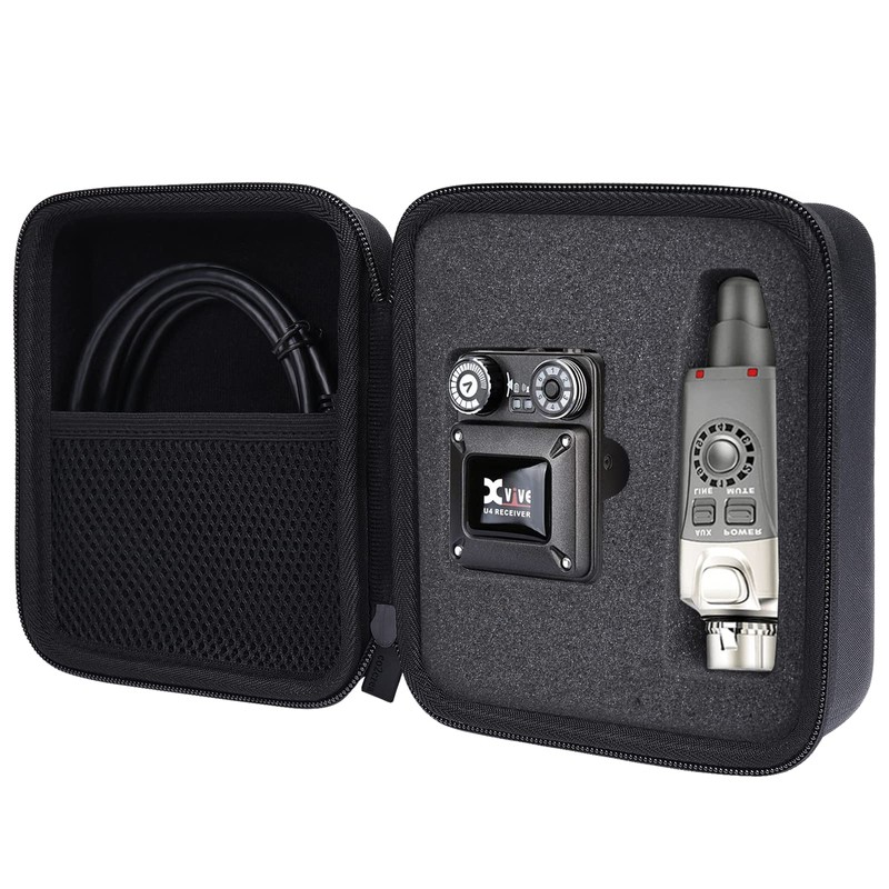 co2CREA Hard Travel Case Replacement for Xvive U4 U4R Wireless