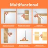 Escuadra de Combinación,Acero Inoxidable,12 Pulgadas y 30cm,Ajustable Escuadra Combinada,Escuadras para