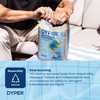DYPER Smurftastic Baby Swim Diapers (21 Count), Hypoallergenic Plant-Based Baby