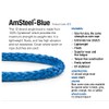 Samson Premium Amsteel Blue Rope 1/8" Multiple Colors, Multiple Lengths,
