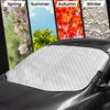 ASAB Magnetic Car Windscreen Cover with 3 Hidden Magnets Universal