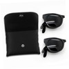 BESPORTBLE Eyewear Pouch Compact Folding Glasses Case Water-resistant Sunglass Organizer