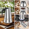 TMWEFUSC 4 Pack Moka Pot Espresso 9 Cup Stovetop Espresso