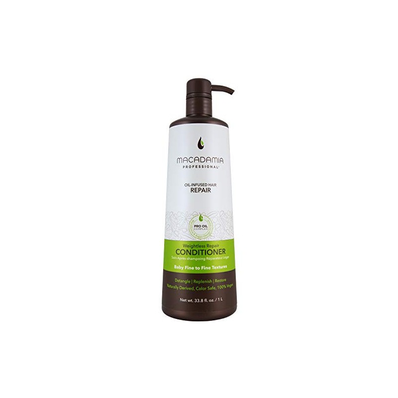 Macadamia Professional Weightless Moisture Conditioner, 33.8 fl. oz.