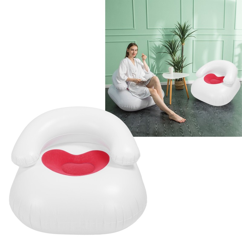 Portable Inflatable Sofa Lounge Chair Blow Up Chair for Living