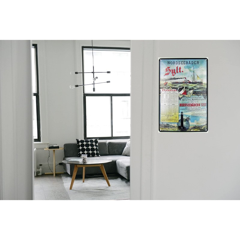 Ontrada Holzschild 20x30cm Parking handicap plate or Holz Schild