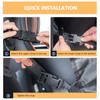 DUDSOEHO Kick Mats Back Seat Protector for Kids- 2 Pieces
