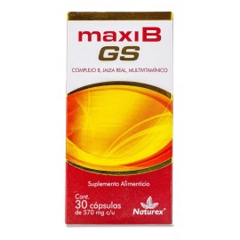 Naturex Maxi B Gs Naturex (complejo B, Multivitaminico) C/30 Caps