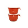 TUPPERWARE Combiplus 31204 Mixing Bowl Small 650 ml (2) Terracotta
