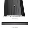 Orechic 4″Wide Sturdy Thicken Aluminum Threshold Strip, Stylish Floor Transition