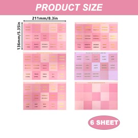 Bible Tabs for Women Study Bible Journaling Supplies Large Print, Old and New Testament Studying with Blank Laminated Bible Tabs Pink, 90 Tabs in Total, Gold Foil Letters, 1.53x1.26 in
