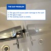 Welvzen 1/2" Thick Spacer for Tub Spout, Flange Trim Ring