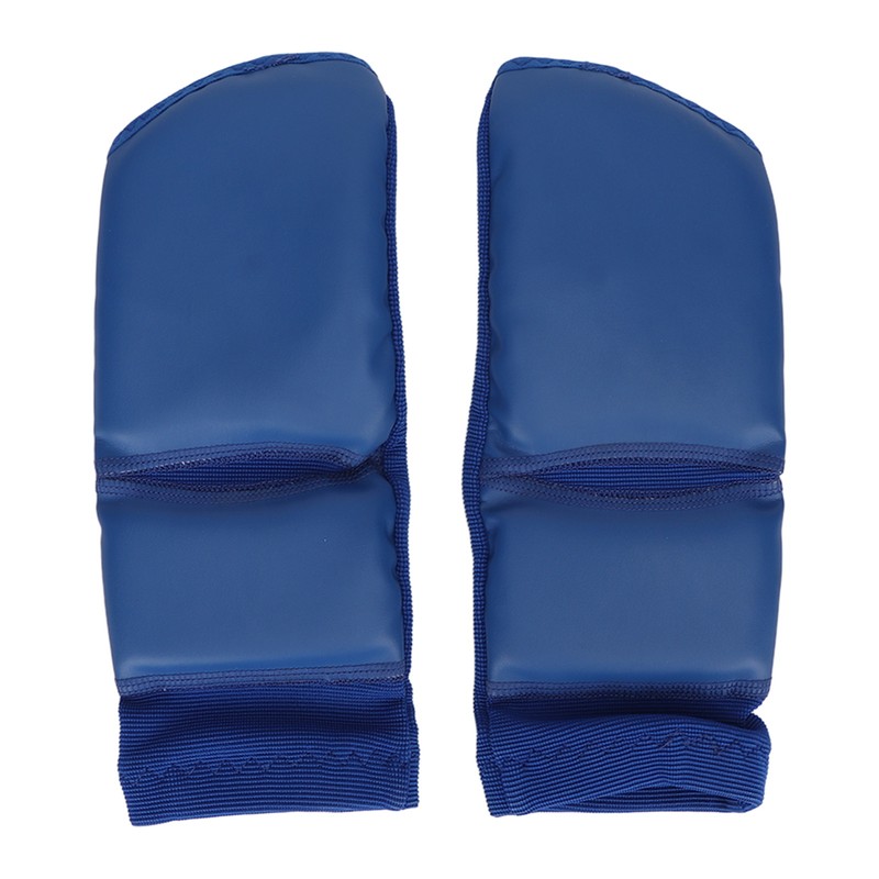 2pcs Boxing Foot Protector Unisex PU Leather Soft Boxing Sparring