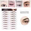 Deosdum Eyebrow Tattoo Sticker, Waterproof Eyebrow Transfer Sticker, Durable, Instant