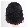 Bhf Fashion Peluca De Encaje Medio Peruca Cabelo 100% Humano