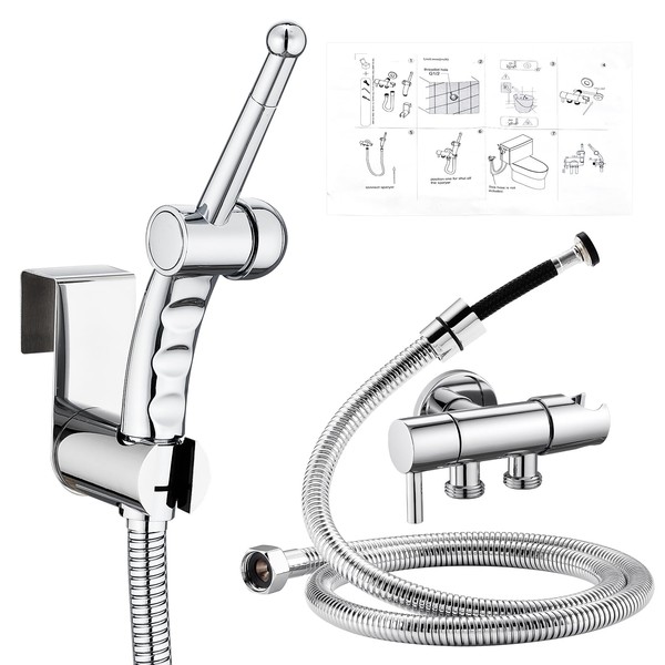 CREA Handheld Bidet Sprayer for Toilet,Adjustable Jet Sprayer Toilet Bidet