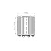 Crassus Hose Adapter CSC 115 Type 2B EPDM/V2 A Pack