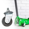 MagiDeal Floor Jack Caster Horizontal Jack Caster Black Wheel 12mm