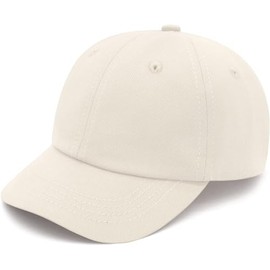 DRESHOW Baby Baseball Cap Outdoor Unisex Toddler Kids Baseball Cap Adjustable Sun Hat for Girls Boys, beige