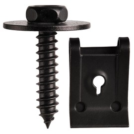 LINCICI 20pcs M4.2 Fender Liner & Splash Shield Screw Kit - Hex Head Bolts with U Nuts, Universal Automotive Fasteners​