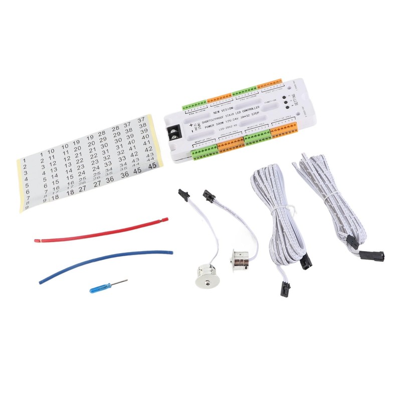 Motion Sensor LED Stair Light Controller Automatic Brightness Adjustment Stable