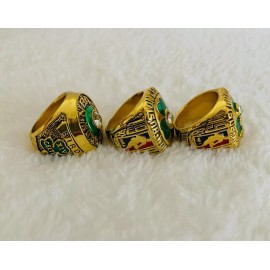 EBSportsRings.com 3 PCS Boston Celtics Larry Bird Championship Ring Set, US SHIP 1981/84/86