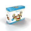 GoFloats DF-03-SWAN-GOLD Gold Swan Drink Float, 3 Pack