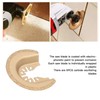 5 Pieces Semicircular Oscillating Saw Blade Cutting Surface Oscillating Multi